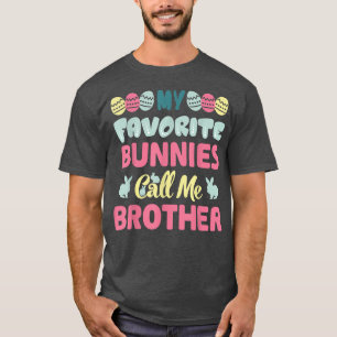 Matching Family Easter Party I'm The BROTHER Bunny T-Shirt