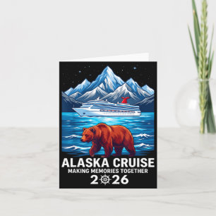 Matching Family Friend and Group Alaskan Alaska Card