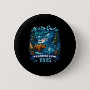 Matching Family Friends And Group Alaskan Alaska C 6 Cm Round Badge