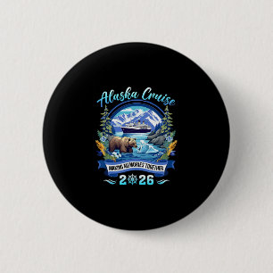 Matching Family Friends And Group Alaskan Alaska C 6 Cm Round Badge