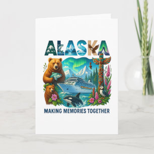 Matching Family Friends And Group Alaskan Alaska C Card