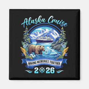 Matching Family Friends And Group Alaskan Alaska C Magnet