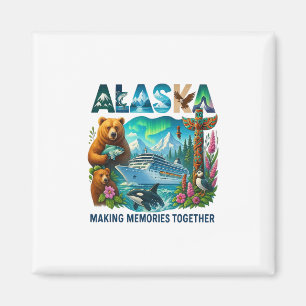Matching Family Friends And Group Alaskan Alaska C Magnet
