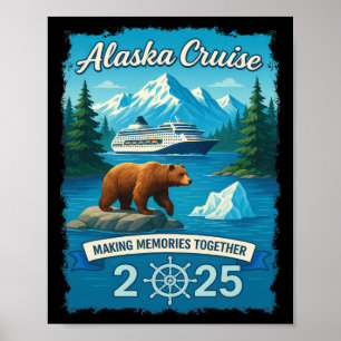 Matching Family Friends And Group Alaskan Alaska C Poster