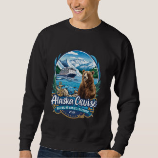 Matching Family Friends and Group Alaskan Alaska C Sweatshirt