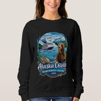 Matching Family Friends and Group Alaskan Alaska C Sweatshirt