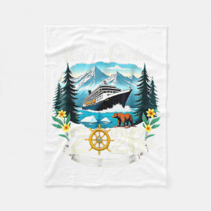 Matching Family Friends and Group Alaskan Alaska Fleece Blanket