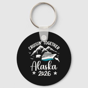 Matching Family Friends and Group Alaskan Alaska Key Ring