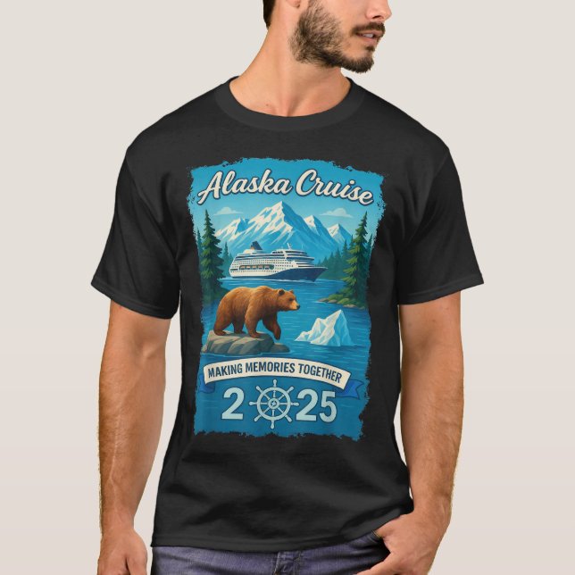 Matching Family Friends And Group Alaskan Alaska  T-Shirt (Front)