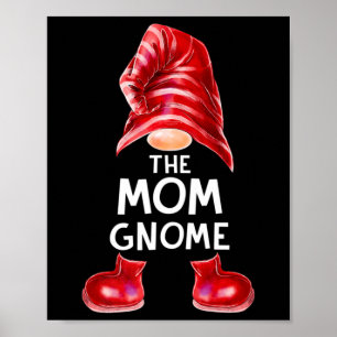 Matching Family Fun The Mum Gnome Christmas PJ Gro Poster