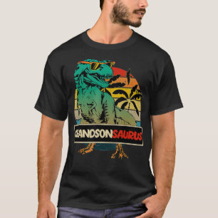 Matching Family GrandsonSaurus TRe Grandson T-Shirt