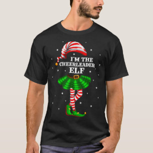 Matching Family Group Im The Cheerleader Elf Chris T-Shirt