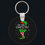 Matching Family Group I'm The Crafty Elf Christmas Key Ring<br><div class="desc">Matching Family Group I'm The Crafty Elf Christmas</div>