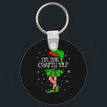 Matching Family Group I'm The Crafty Elf Christmas Key Ring<br><div class="desc">Matching Family Group I'm The Crafty Elf Christmas</div>