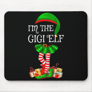 Matching Family Group I'm The Gigi Elf Christmas Mouse Pad