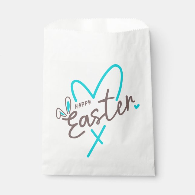 Matching Family Happy Easter Favour Bag (Front)