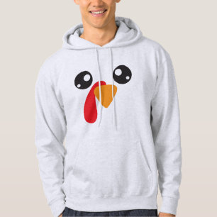 Matching Family Holiday Turkey Graphic Tailgate Hoodie