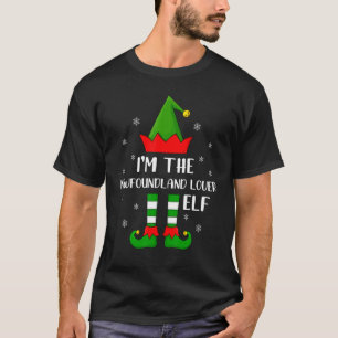 Matching Family I'm The Newfoundland Elf Christma T-Shirt