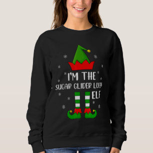 Matching Family I'm The Sugar Glider Elf Christma Sweatshirt