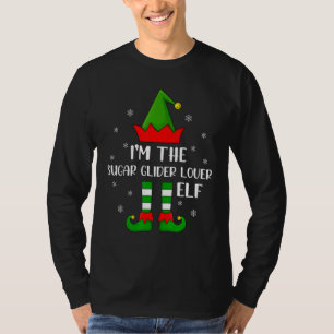 Matching Family I'm The Sugar Glider Elf Christma T-Shirt