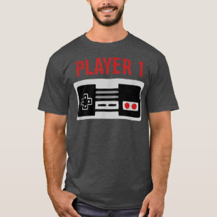 Matching Family Player 1 Video Game T-Shirt