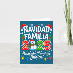 Matching Family Pyjamas Navidad En Familia Christm Card