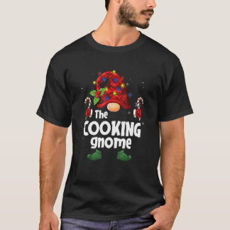 Matching Family  The Cooking Gnome Christmas Group T-Shirt