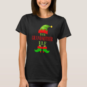 Matching Family The Grandmother Elf Christmas Grou T-Shirt