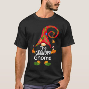 Matching Family The Grandpa Gnome Christmas Pj Gr T-Shirt