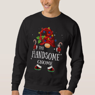 Matching Family The Handsome Gnome Christmas Group Sweatshirt