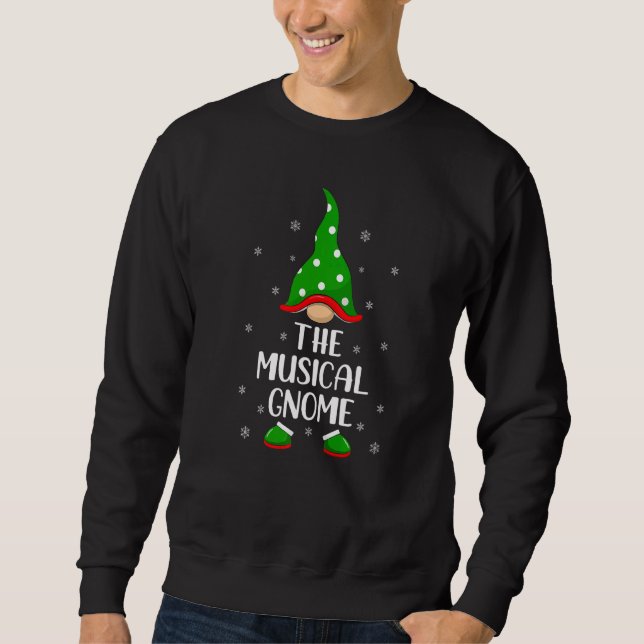 Matching Family The Musical Gnome Christmas Sweatshirt (Front)