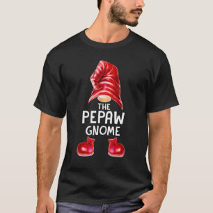 Matching Family The Pepaw Gnome Christmas Pj Group T-Shirt