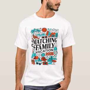 Matching Family Vacation 2026 Summer Trip T-Shirt