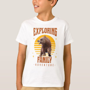 Matching Family Vacation Bear Adventure Style T-Shirt