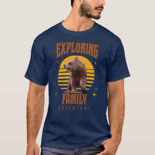 Matching Family Vacation Bear Adventure Style T-Shirt