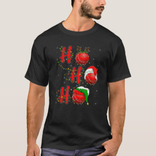 Matching Family Xmas Santa Ho Ho Ho Cricket Christ T-Shirt