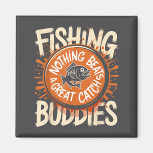 Matching Fishing Buddies Team Fisherman Friends Ch Magnet