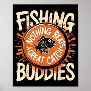 Matching Fishing Buddies Team Fisherman Friends Ch Poster