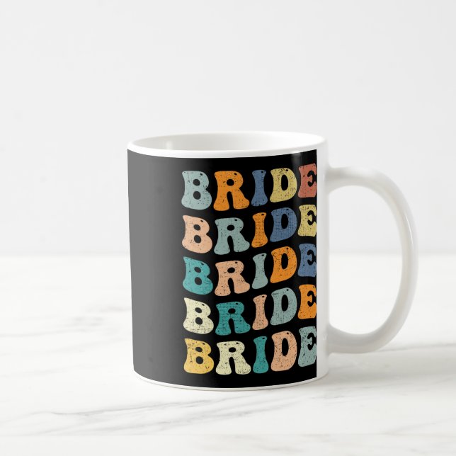 Matching Getting Ready Bride And Groom Wedding Mat Coffee Mug (Right)