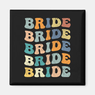 Matching Getting Ready Bride And Groom Wedding Mat Magnet