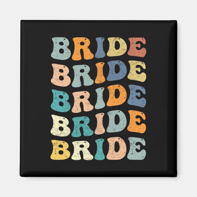 Matching Getting Ready Bride And Groom Wedding Mat Magnet (Front)