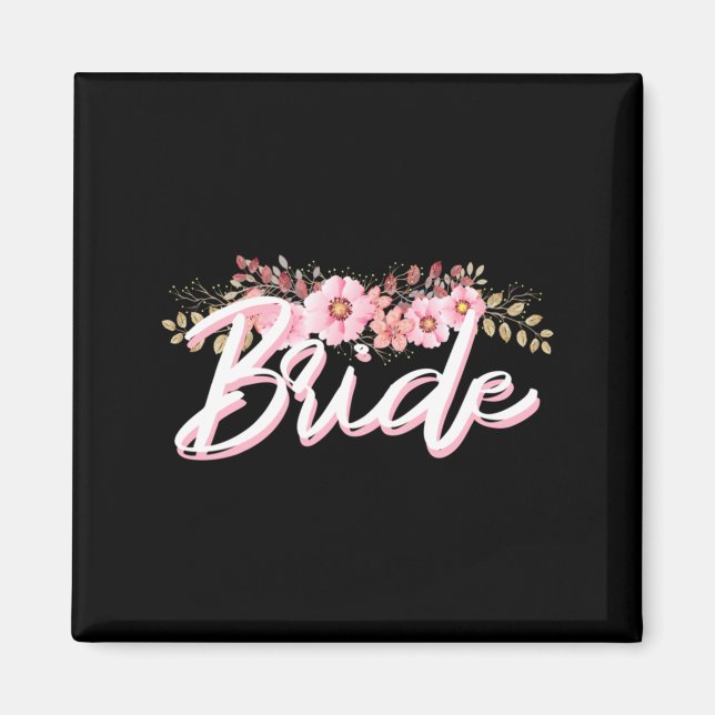 Matching Getting Ready Bride Groom Wedding Groom Magnet (Front)