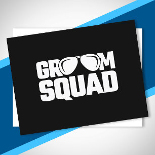 Matching Groomsman Group Groomsmen Bachelor Party Postcard