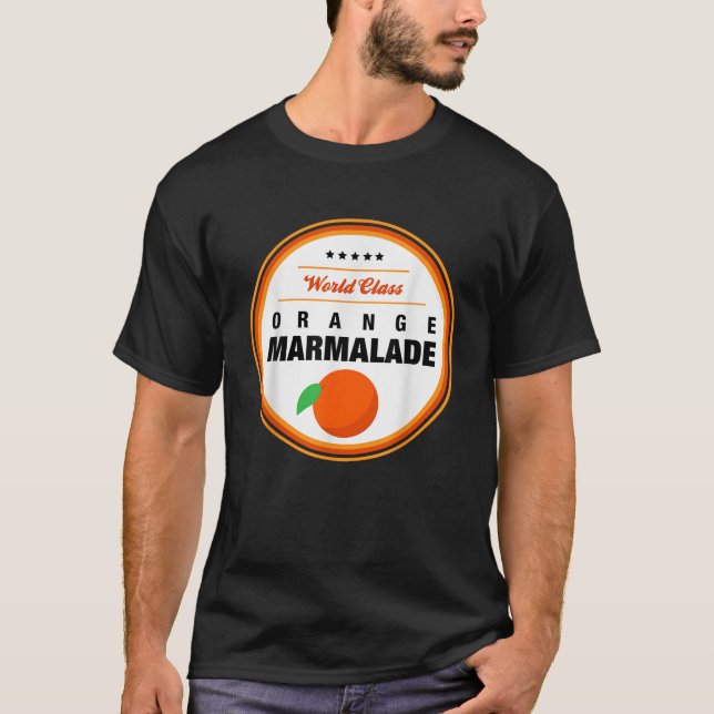 Matching Group Halloween Costume Orange Marmalade  T-Shirt (Front)