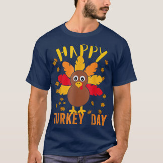 Matching Happy Thanksgiving Pilgrim Turkey Day Cou T-Shirt