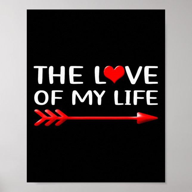 Matching His And Hers Couples Funny Set Valentine  Poster (Front)