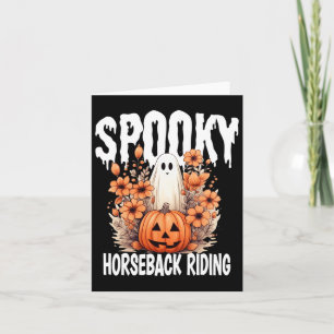 Matching Horseback Riding Halloween Family Costume Card
