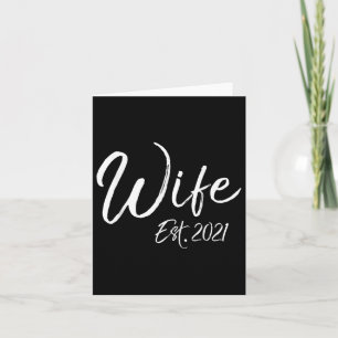 Matching Husband &amp; Wife 2021 Wedding Gifts Wif Card