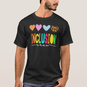 Matching Inclusion Crew Special Education Teacher  T-Shirt