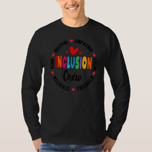 Matching Inclusion Crew Special Education Teacher T-Shirt
